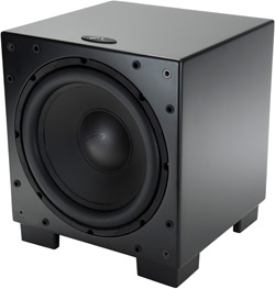 Dynamo 1000 subwoofer without grill.