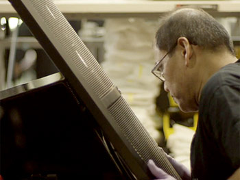 The MartinLogan final assembly department.